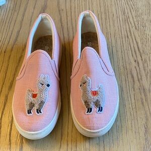 Soludos Llama Alpaca Slip On Sneaker in Dusty Rose